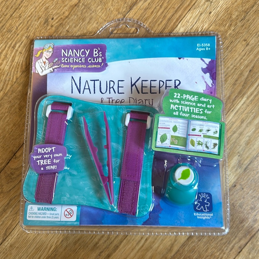 Nancy B's Nature Activity Science Club Nature Keeper & Tree Diary